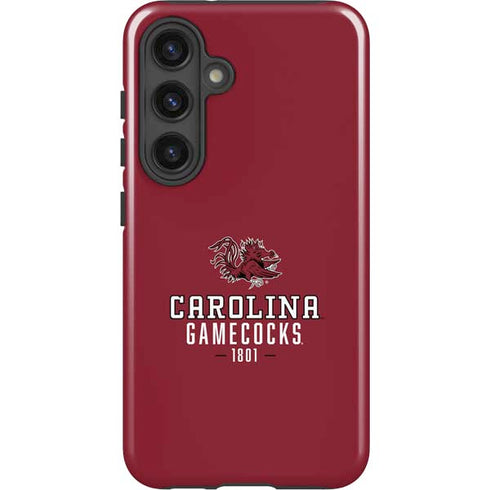 University of South Carolina Gamecocks Red Galaxy S24 Impact Case
